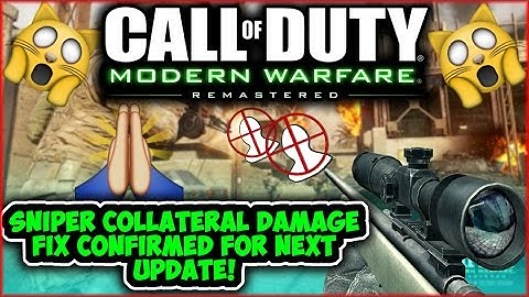 MWR SNIPER COLLATERAL DAMAGE FIXED FOR NEXT BIG UPDATE! FINALLY!