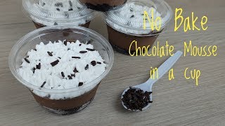 No bake chocolate mousse cake| in a cup (business recipe) cake
ingredients: 1 1/2 cups all purpose flour 3/4 cocoa powder(unsw...