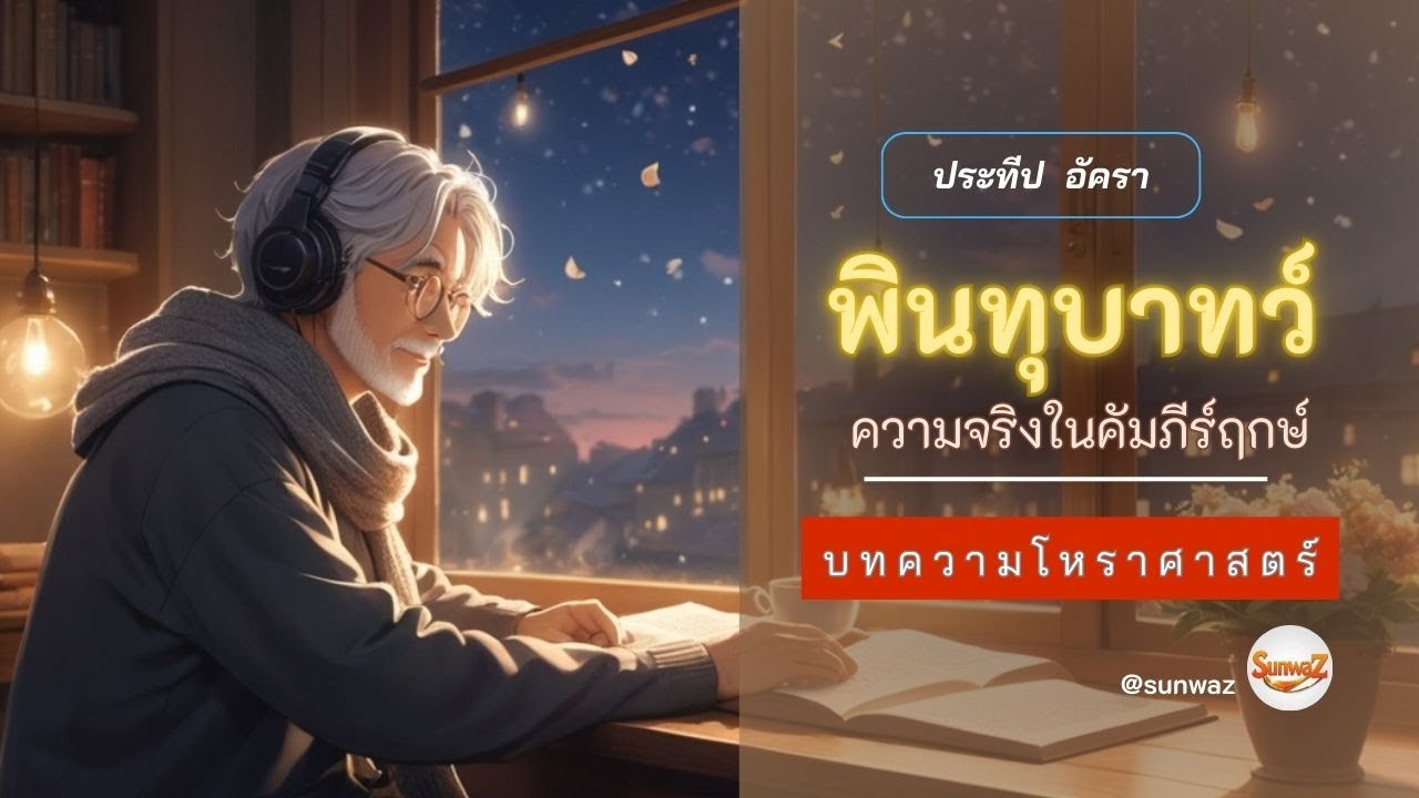 พินทุบาทว์ : ความจริงในภัมภีร์ฤกษ์(ประทีป อัครา) #ดวงพินทุบาทว์ #คัมภีร์ฤกษ์ #อาจารย์ประทีปอัครา
