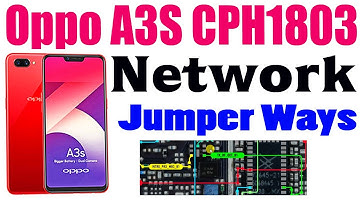 Oppo A3S CPH1803 Network NOT Working Problem Repair Jumper Ways All Supply Line #GSM_Free_Equipment