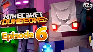 Minecraft Dungeons Gameplay Walkthrough Part 6 - Redstone Mines! Soggy Caves Secret Mission!