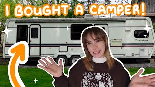 I Bought a 1997 Camper Trailer!