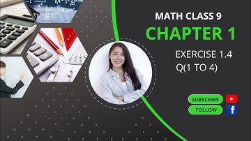 Class 9th mathematics Chapter 1- Matrices and Determinants- Exercise 1.4 Question no.(1 to 4)