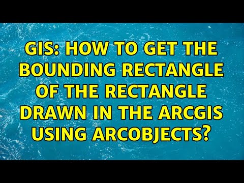 GIS: How to get the bounding rectangle of the rectangle drawn in the ArcGIS using ArcObjects?