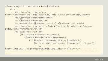 Mastering the foreach Statement in Smarty PHP for Invoices and NFS-e Integration