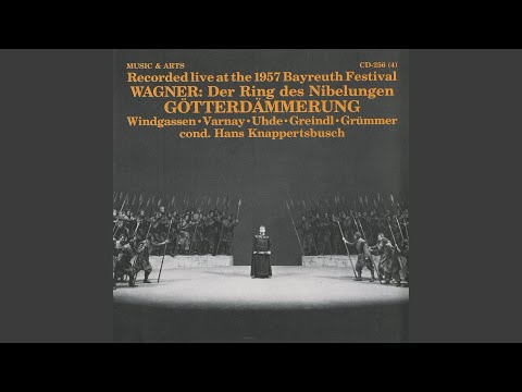 Götterdämmerung, WWV 86D, Act III Scene 1: Ein Albe fuhrte mich irr (Siegfrieds, 3...