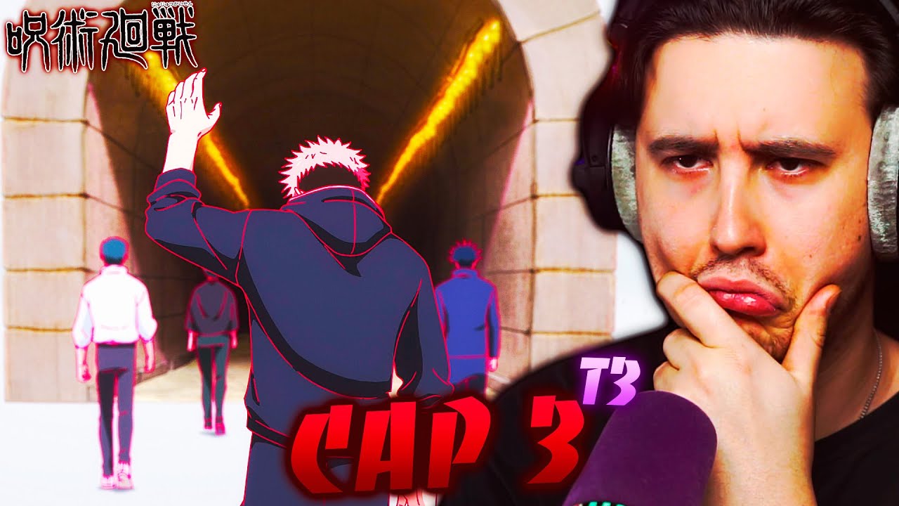 MUUUUUUUCHO TEXTO XD... JUJUTSU KAISEN SEASON 3 CAP 3!! | REACCIÓN!!