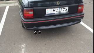 Opel Vectra GT exhaust sound ( C20XE )