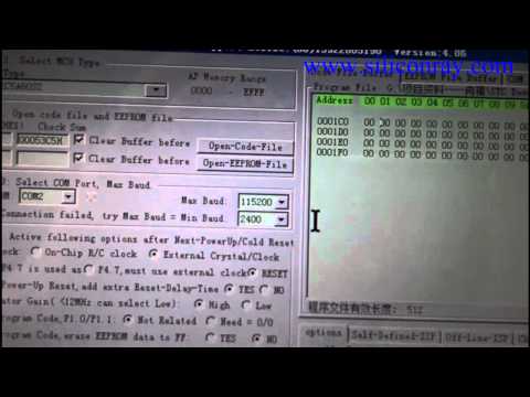 How to program STC 8051 microcontroller