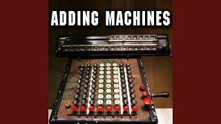 Old Fashioned Adding Machine Calculator