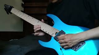 Reflections - Actias Luna Guitar Solo cover