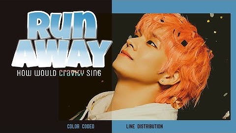 How Would CRAVITY Sing "Run Away" (TXT) | Line Distribution (Color Coded)