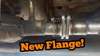 Replacing Exhaust Connection Flange (97 Ford Ranger)