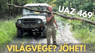 JÖHET A VILÁGVÉGE, EZ TÚLÉLI! UAZ 469 teszt | Parancsnoki közelítő UAZ