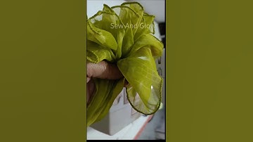 Pico Kaise Kare | Picot Stitch  #shorts #sewing #pico #sewandglow