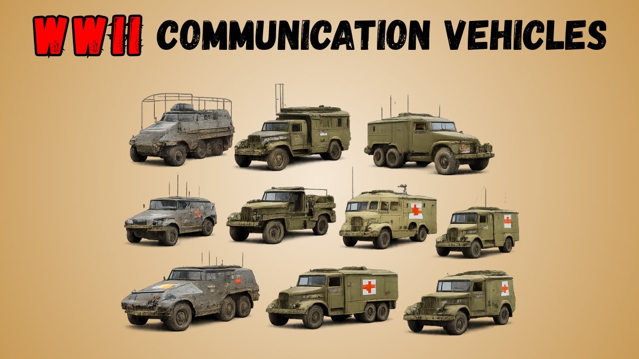 Every Communication Vehicle Used in WWII