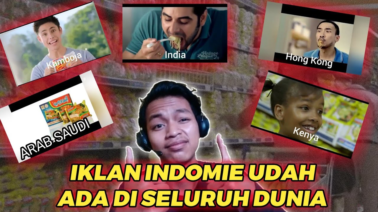 Iklan Indomie Sudah Mendunia - YouTube
