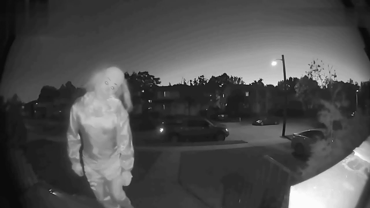 8 Most Disturbing Things Caught on Doorbell Camera - YouTube