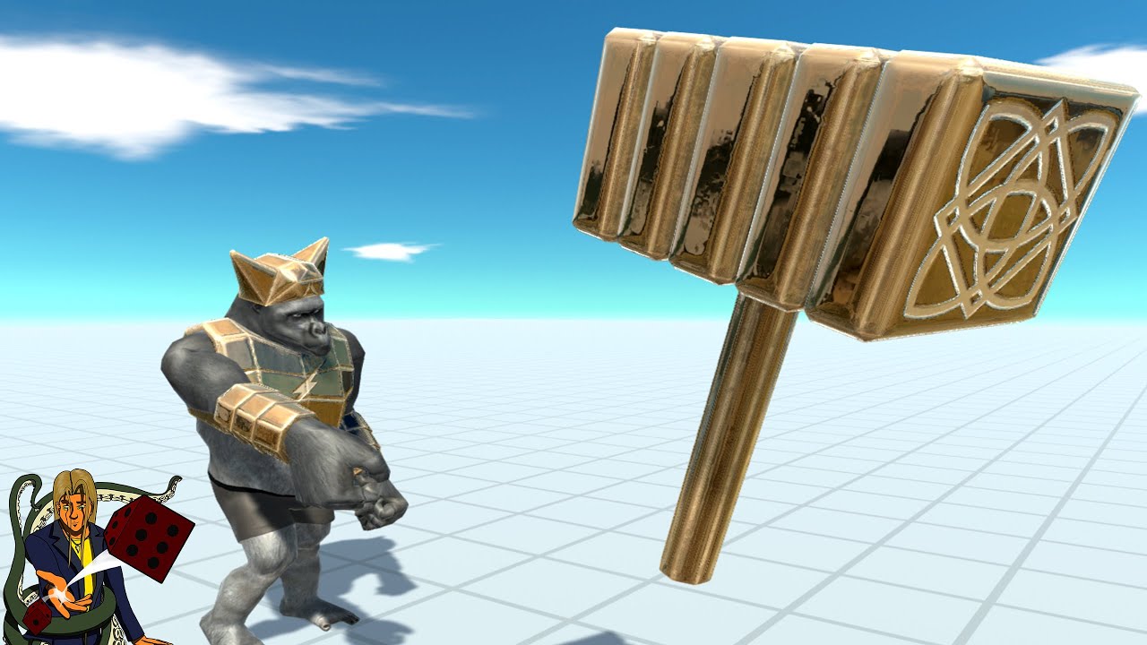 LE MARTEAU DE THOR VS UNE ARMÉE ENTIÈRE ! (Animal Revolt Battle Simulator #5)