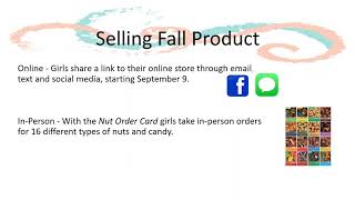 Fall Product Program Training for Juliette Parents and Guardians