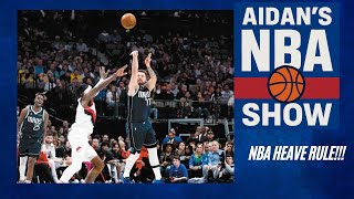 Garden Discussing the New NBA Heave Rule!!!  Plant
