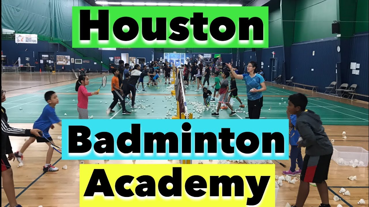 Houston Badminton Academy badmintonacademy YouTube