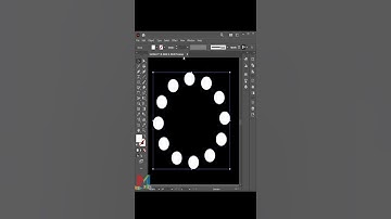 Create a Dotted circle in Adobe Illustrator #illustrator #shorts