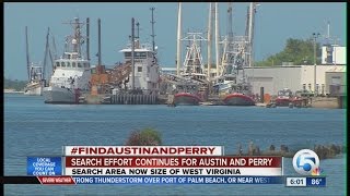 Search effort continues for Austin and Perry