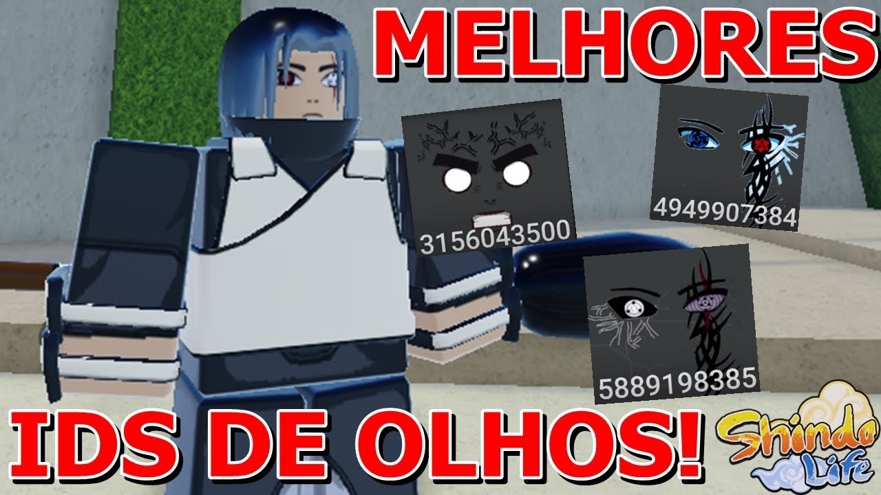 MELHORES IDS DE ROSTOS PRA COLOCAR NO SHINDO LIFE!! 