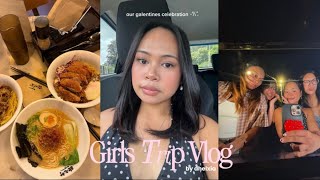 Girl Trip Vlog ⋆˙⟡ | akl ganaps , night market , shopping, chill days, and early valentines date 💌