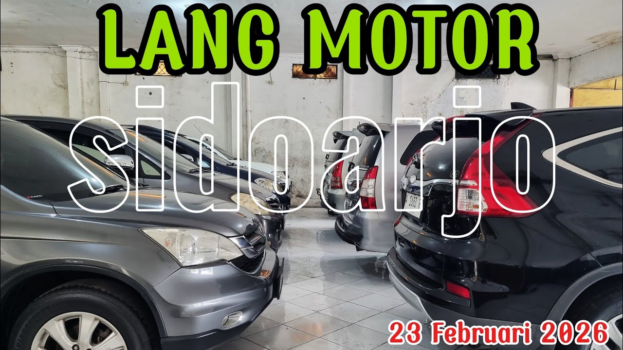 Ready stok 23 Februari 2026. Lang motor Sidoarjo 