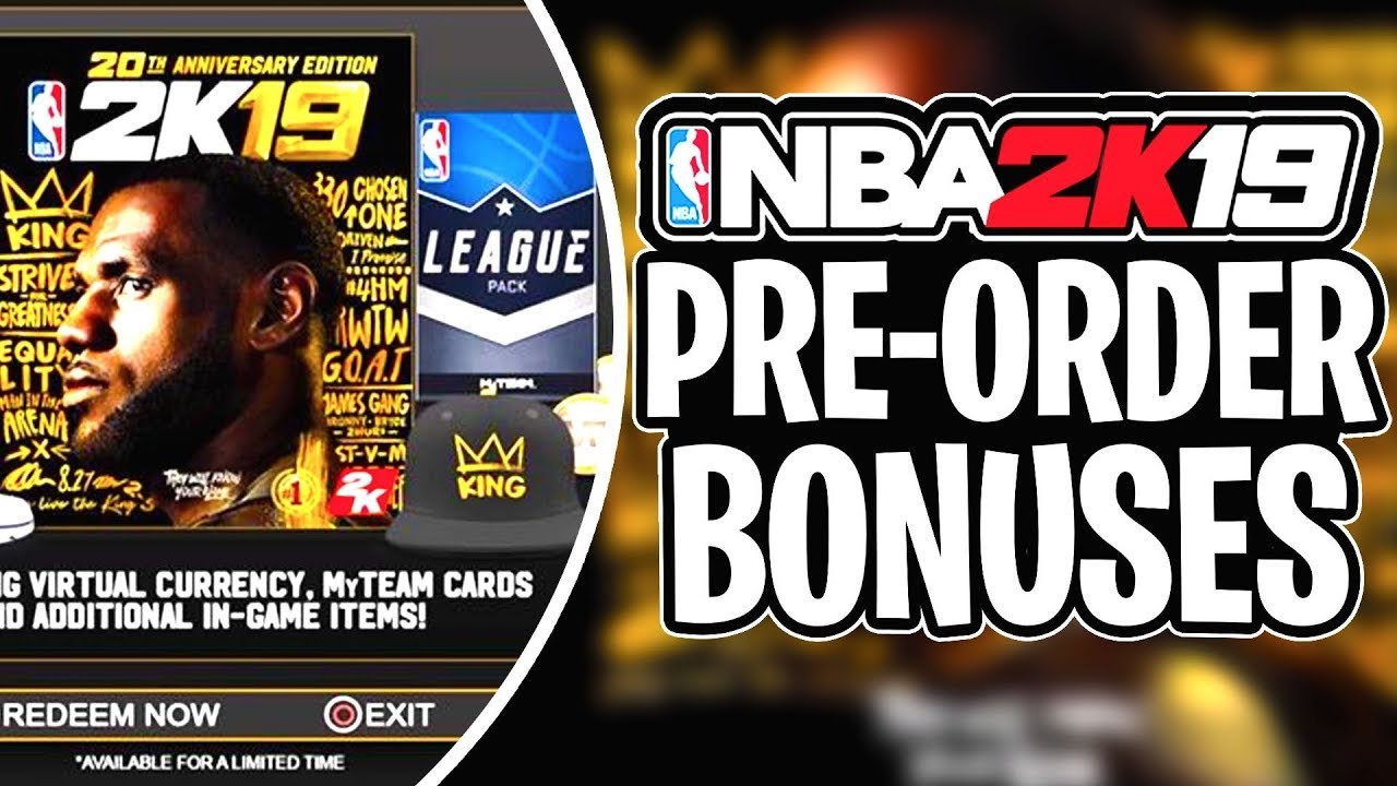 what comes with the nba 2k19 20th anniversary edition