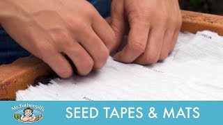 The Garden Gurus: Seed Tapes and Mats