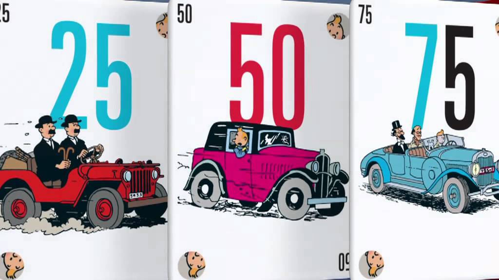 Mille Bornes Collector – Édition Tintin – Jeu De Société (occasion)