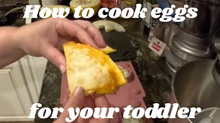 How to make finger eggs for babies