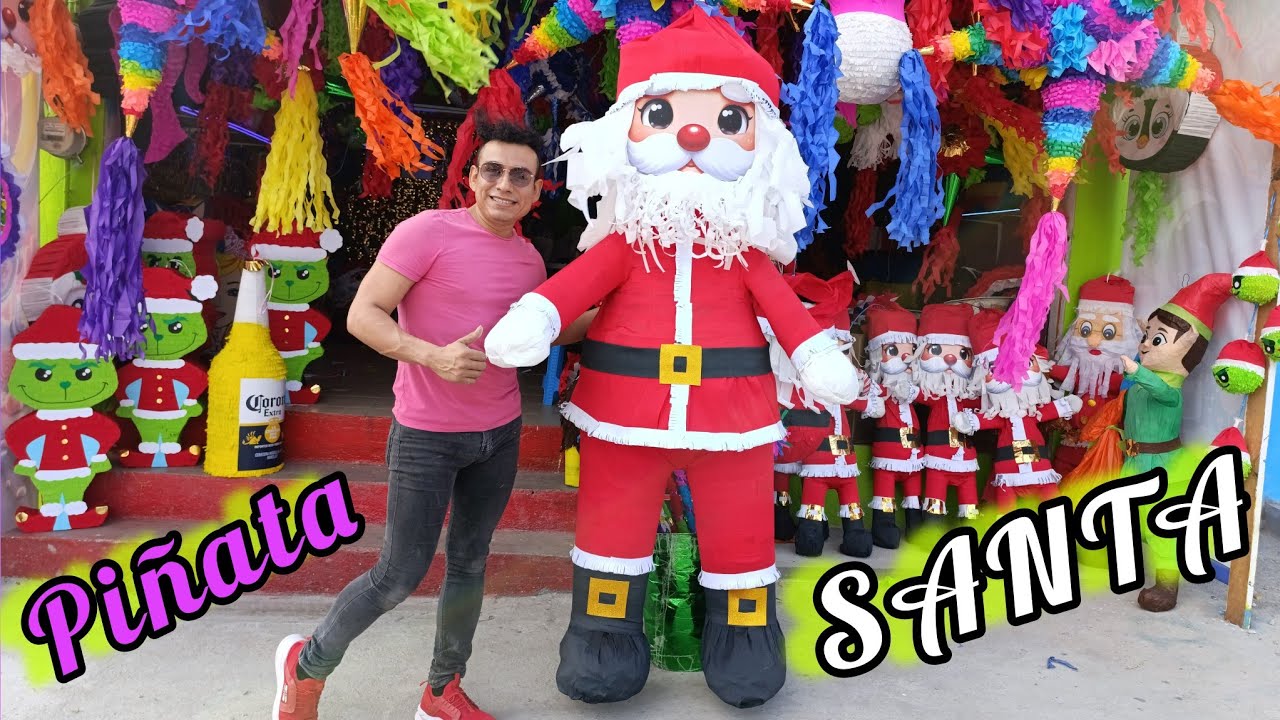 Cómo HACER Una piñata de santa Claus