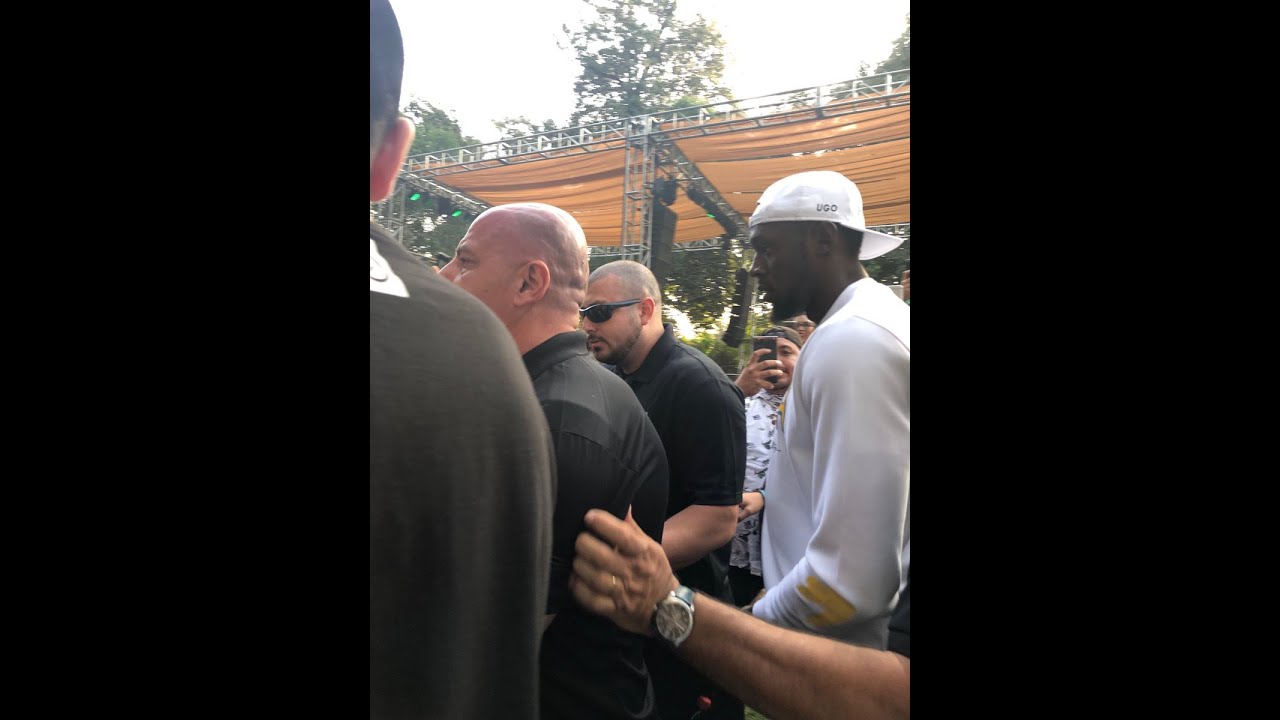 Usain Bolt se robó las miradas en Lollapallooza camera iphone 8 plus apk