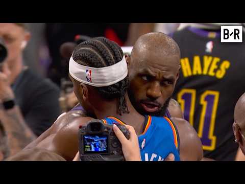 Video LeBron James Walks Off After Lakers Eliminated By Thunder