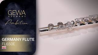 GEWA Germany Flute FL650E Ambition