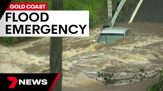 Gold Coast remains underwater as floods continue to hammer Sunshine State | 7 News Australia