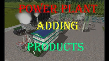 FS 17 Factory Farm Map v2.6 - Power Plant - Adding Products!