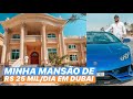 MINHA MANSÃO EM DUBAI, DENTRO DE UM HOTEL DE LUXO   ROYAL VILLA, NO EMERALD PALACE KEMPINSKY