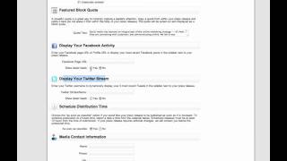 How to Embed a Facebook Feed and Twitter Feed In Your Press Release