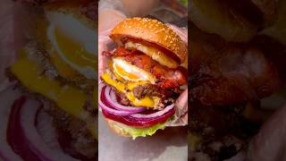 Trying Bazzas Big Bogan Burger From Burger Urge