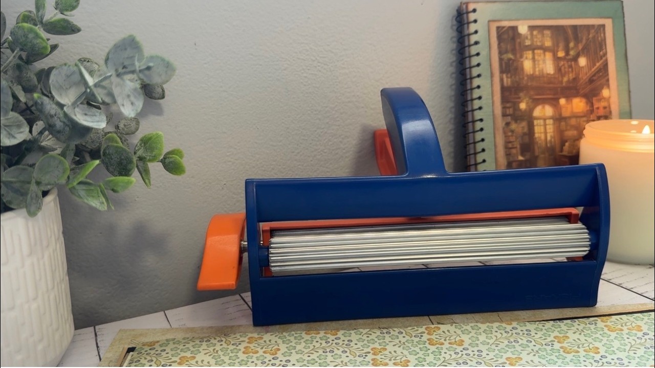 ASMR Crafting | Straight Edge Paper Crimper Tool | No Talking