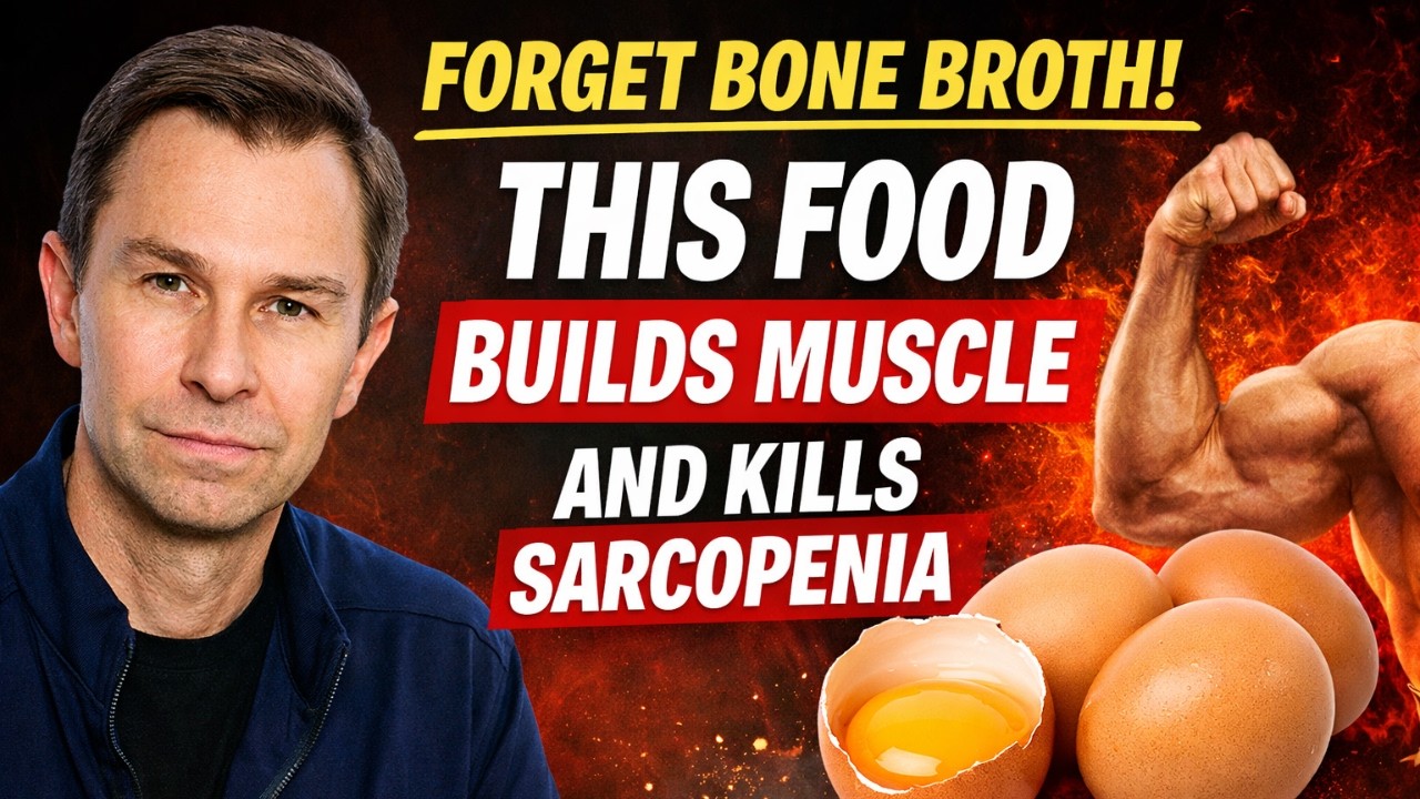 Forget Bone Broth! This Food Builds Muscle And Kills Sarcopenia ||Dr. David Sinclair