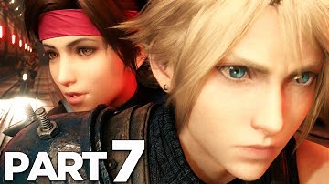 MOTORCYCLE CHASE in FINAL FANTASY 7 REMAKE Walkthrough Gameplay Part 7 (FF7 REMAKE)