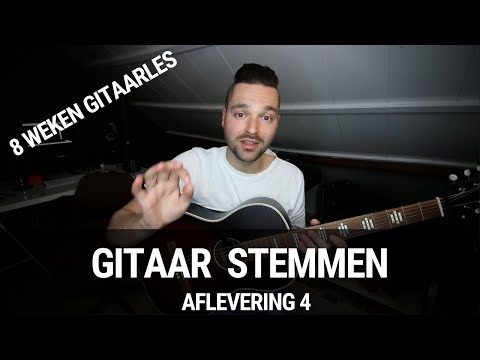 8 Weken Gitaarles - Gitaar stemmen