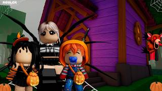 I TOOK MY KIDS TREATING IN THE FOREST 😱🎃 | HALLOWEEN SPECIAL