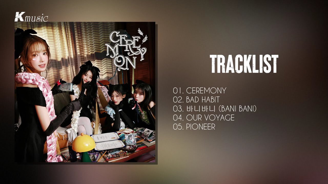QWER シヨン CEREMONY DMM 幼少期 ラキドロ Full Album] QWER (최애의 아이들) - CEREMONY - YouTube